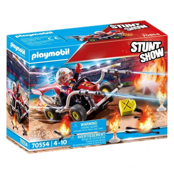 70554 Playmobil Stuntshow Brandweerkart | Playmobil