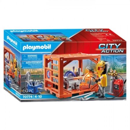 70774 Playmobil City Action Container Productie | Playmobil
