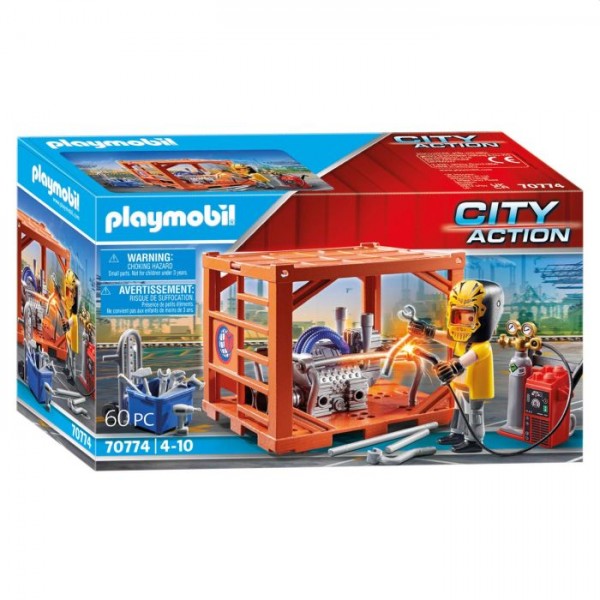 70774 Playmobil City Action Container Productie | Playmobil