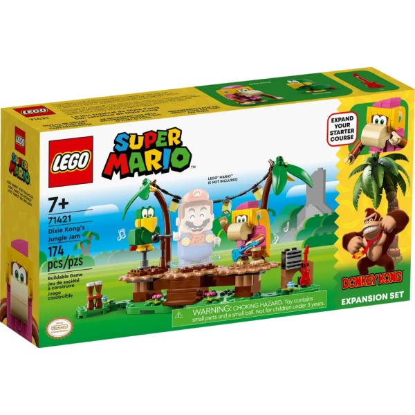 71421 Lego Mario Uitbreidingsset: Dixie Kongs Jungleshow | Lego