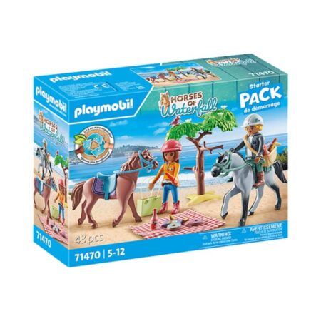 71470 Playmobil Starter Packs Paardrijden Naar Het Strand | Playmobil