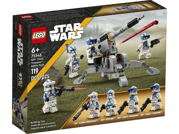 75345 Lego Star Wars 501st Clone Troopers Battle Pack | Lego
