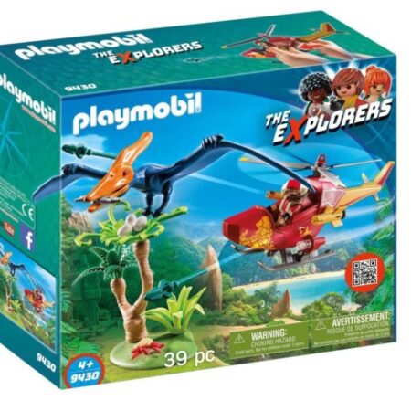9430 Playmobil Helikopter Met Pteranodon | Playmobil