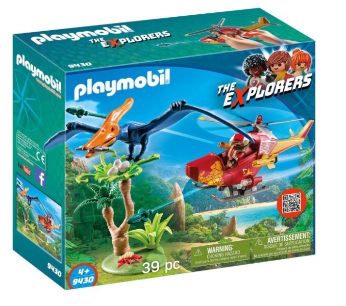 9430 Playmobil Helikopter Met Pteranodon | Playmobil