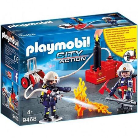 9468 Playmobil Brandweerteam Met Waterpomp | Playmobil