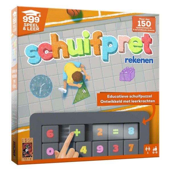 999 Games Spel Schuifpret Rekenen | 999-games