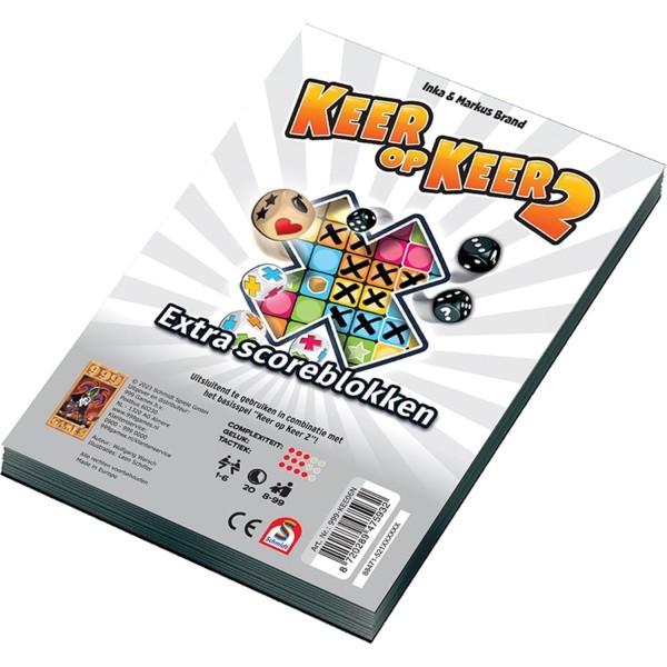 999-games Spel Keer Op Keer 2 Scoreblok Level 1 | 999-games