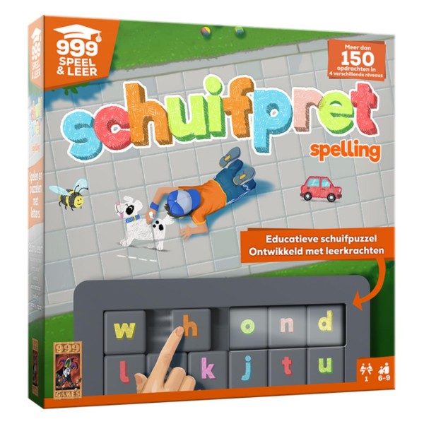 999-games Spel Schuifpret Spelling | 999-games