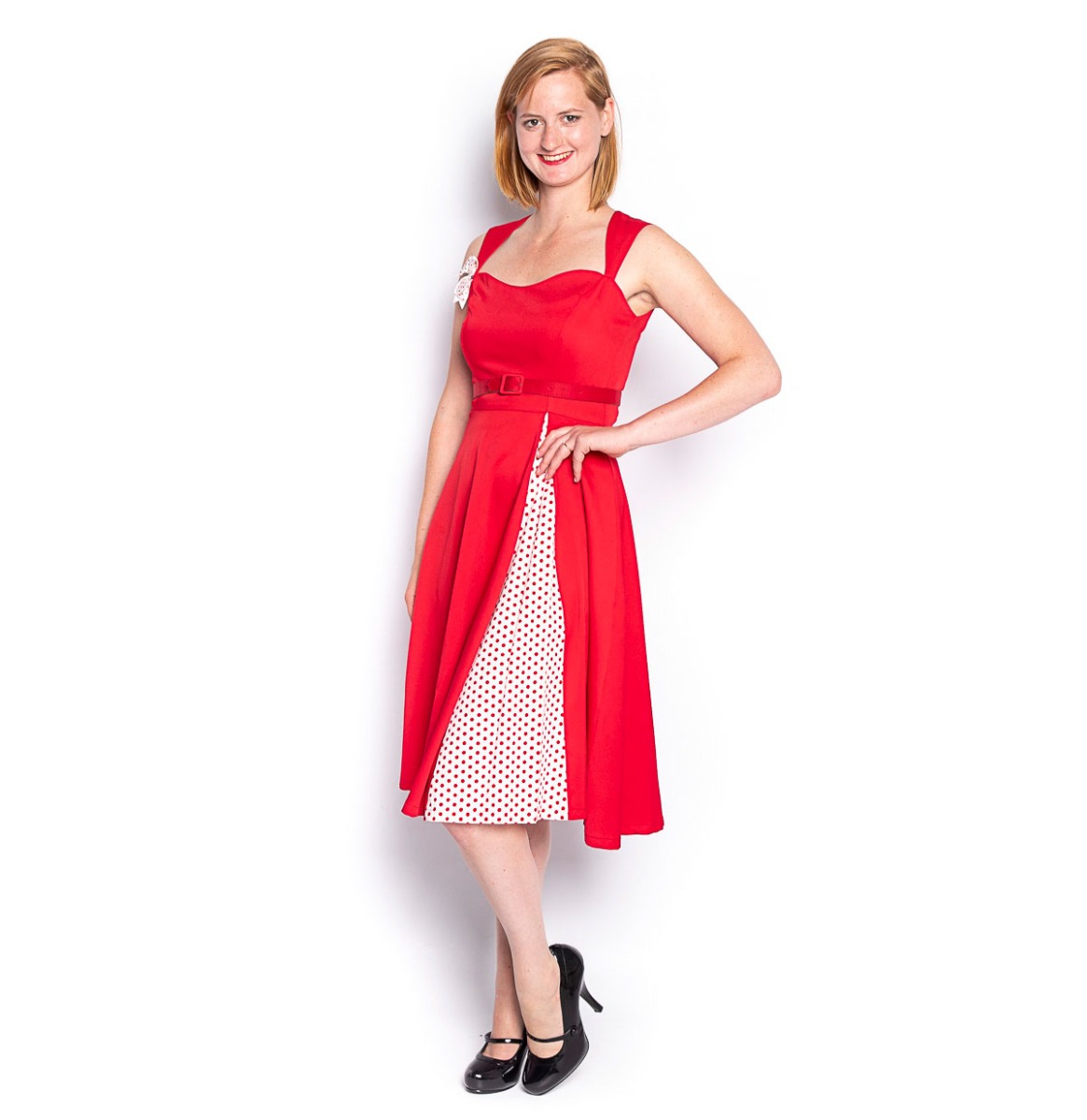 A Nice Crop Jurk - S (Gebruikt) | 31% korting | Fiftiesstore