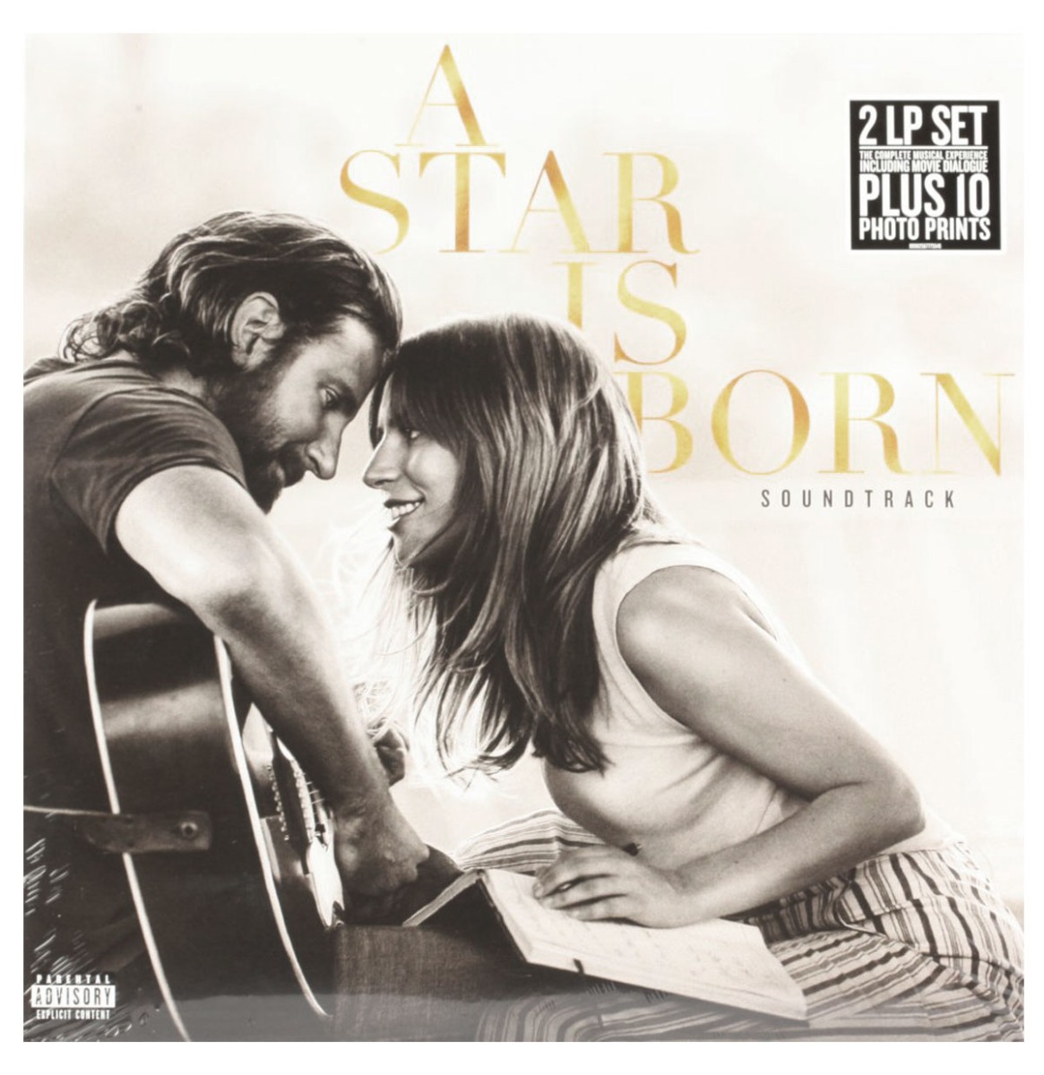 A Star Is Born Soundtrack - Lady Gaga & Bradley Cooper - 2 (LP) | Bennies Fifties