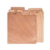 A-Z Houten Vinyl Tussenschotten - Natural (LP) | Crosley
