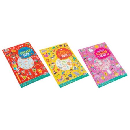 A4 Stickerboek 8 Vellen | Grafix