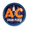 AC Spark Plugs Logo Emaille Bord - Ø40cm | Fiftiesstore