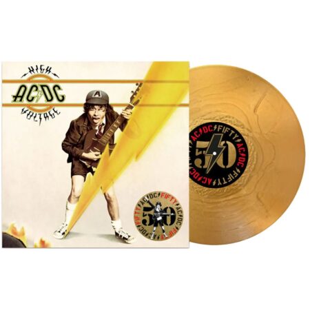 AC/DC - High Voltage (Goud Vinyl) (LP) | Fiftiesstore