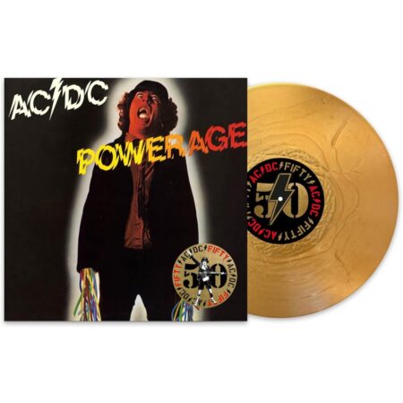 AC/DC - Powerage (Goud Vinyl) (LP) | Fiftiesstore