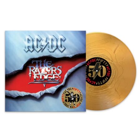 AC/DC - The Razors Edge (Goud Vinyl) (LP) | Fiftiesstore