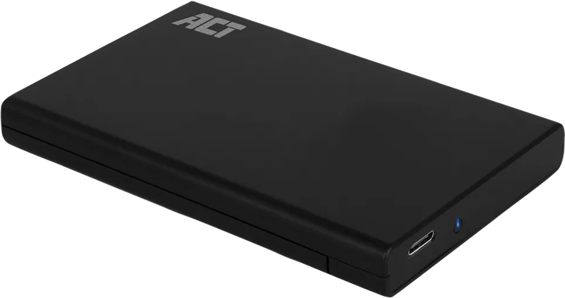 ACT AC1225 2.5" SATA Harde Schijf Behuizing USB-C 3.2 Gen2