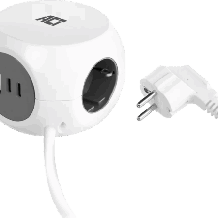 ACT AC2420 3 contacten stekkerdoos