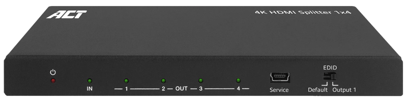 ACT AC7832 1 x 4 HDMI Splitter