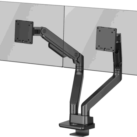 ACT AC8342 Monitorarm 35 inch met gasveer voor 2 monitoren