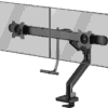 ACT AC8344 Monitorarm 32 inch met gasveer en crossbar voor 2 monitoren