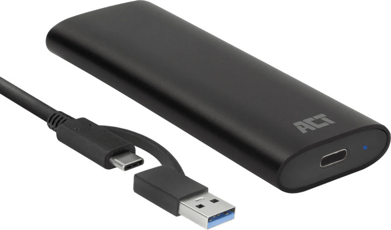 ACT USB-C M.2 NVMe / PCIe SSD Behuizing