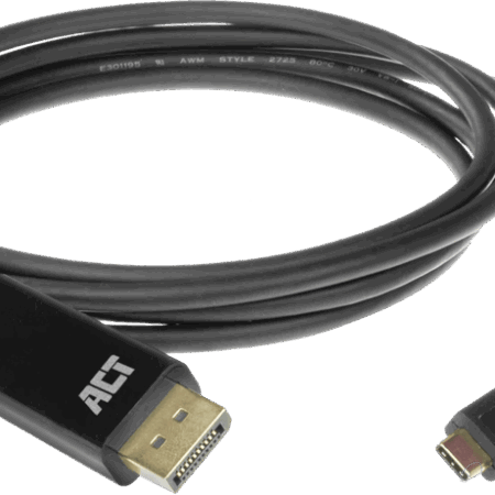 ACT USB-C naar DisplayPort Kabel 2 Meter