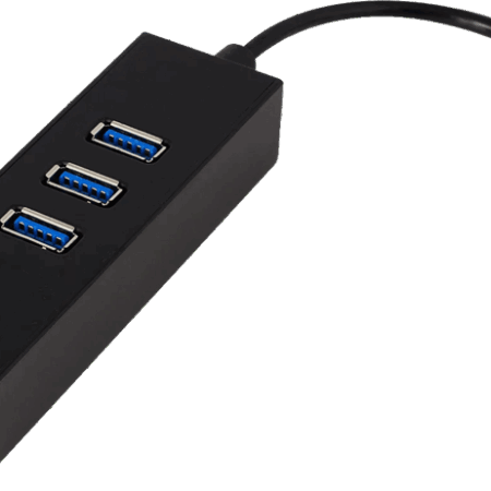 ACT USB Hub 3.2 met 3 USB-A poorten en ethernet