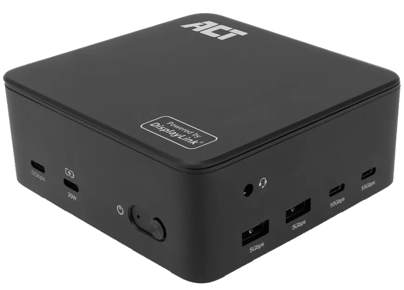 ACT Usb C Triple 4K DisplayLink Docking Station