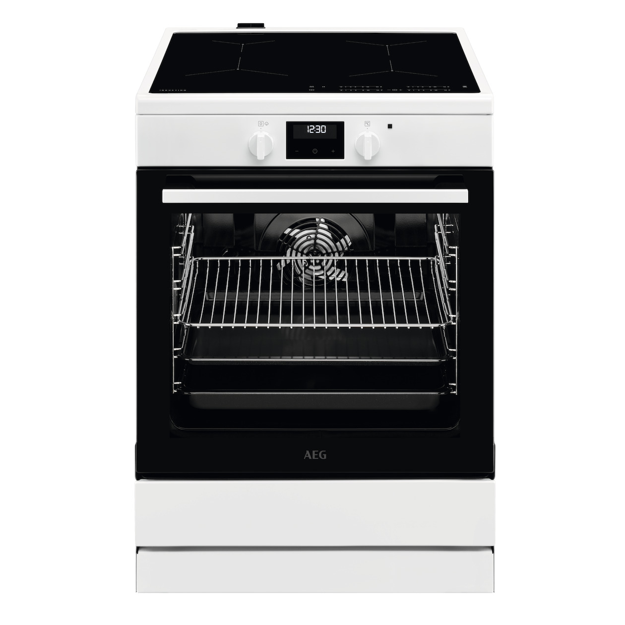 AEG CIB6642ABW Elektrisch fornuis Wit | AEG