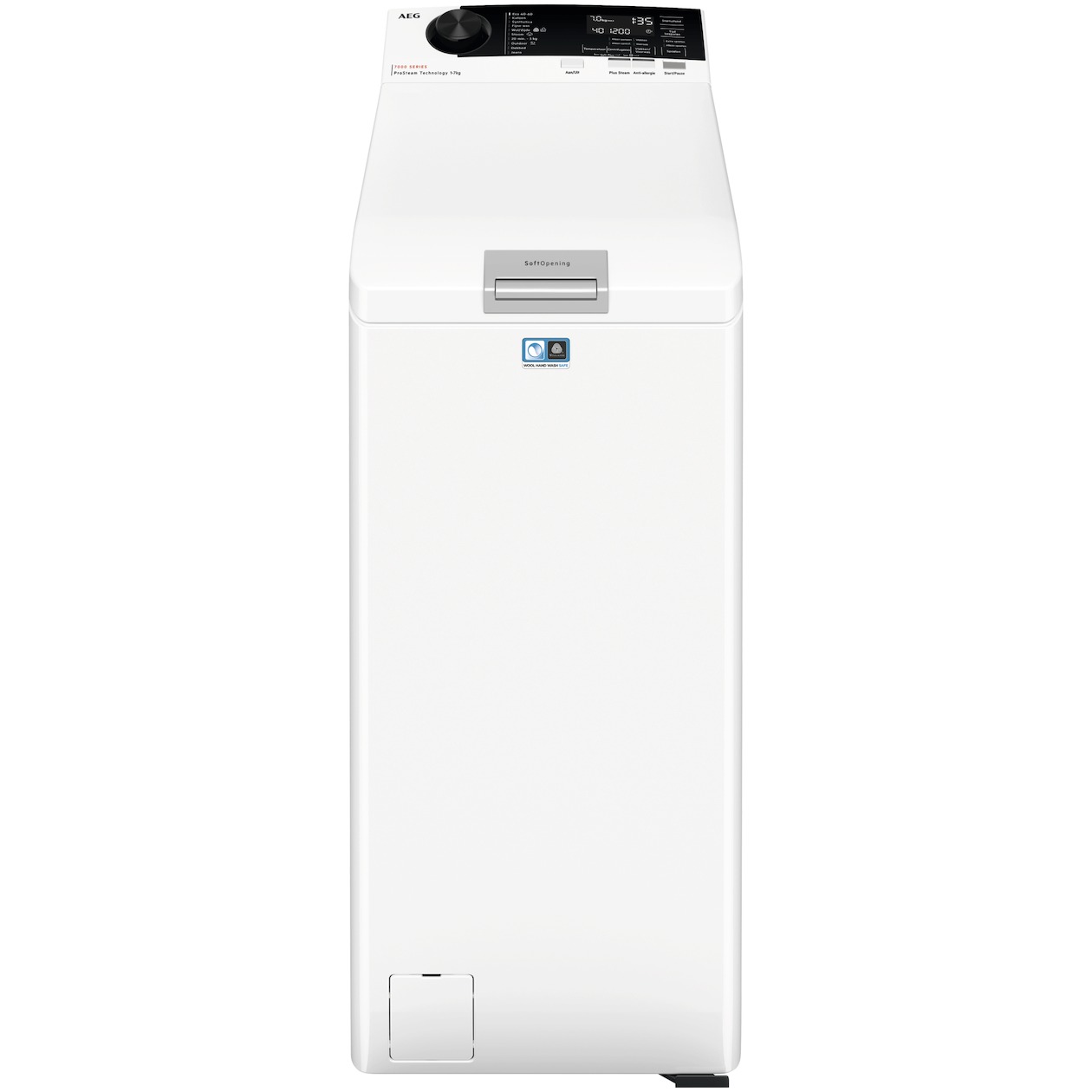 AEG LTR7573A Wasmachine bovenlader Wit | AEG