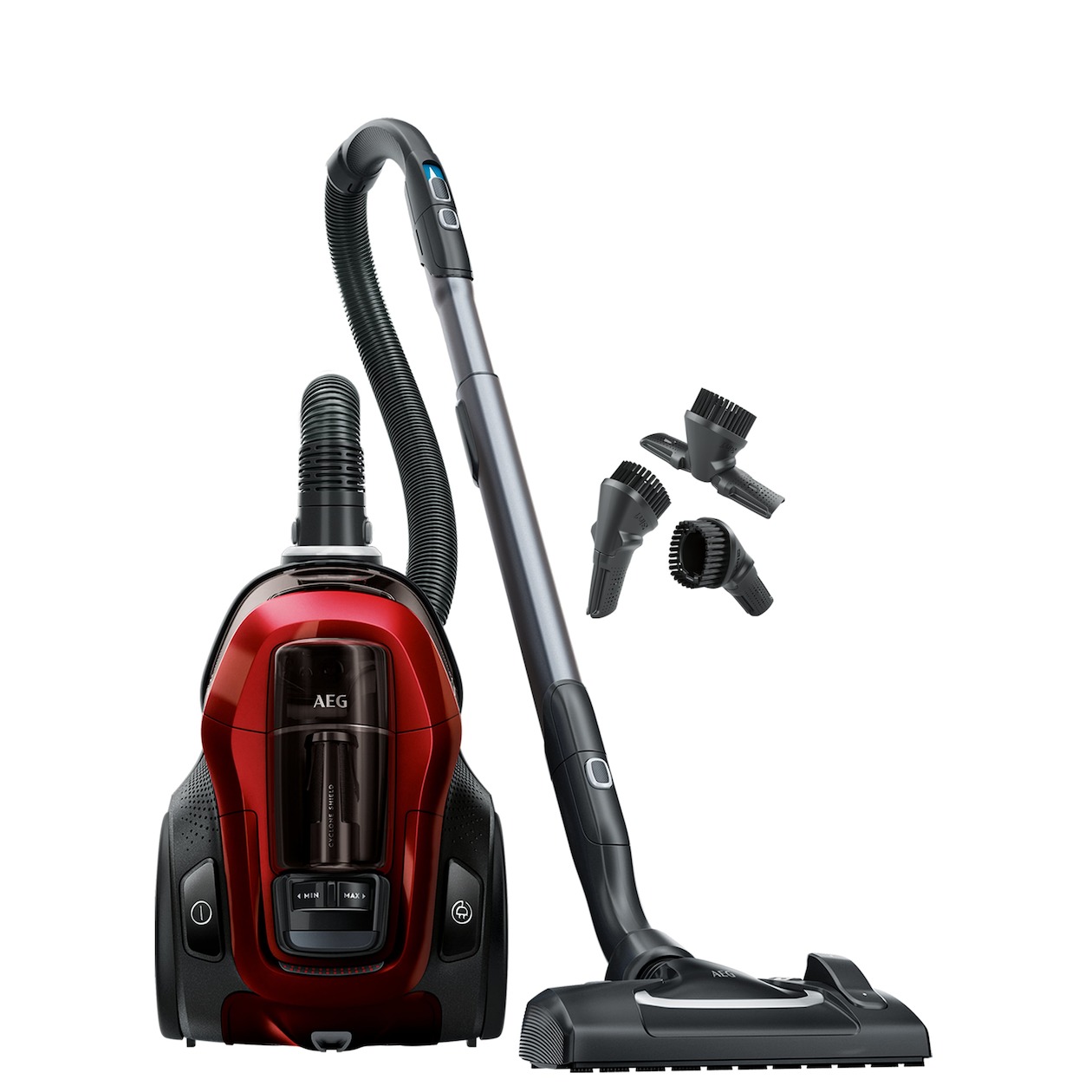 AEG LX9-3-CR Stofzuiger zonder zak Rood | AEG