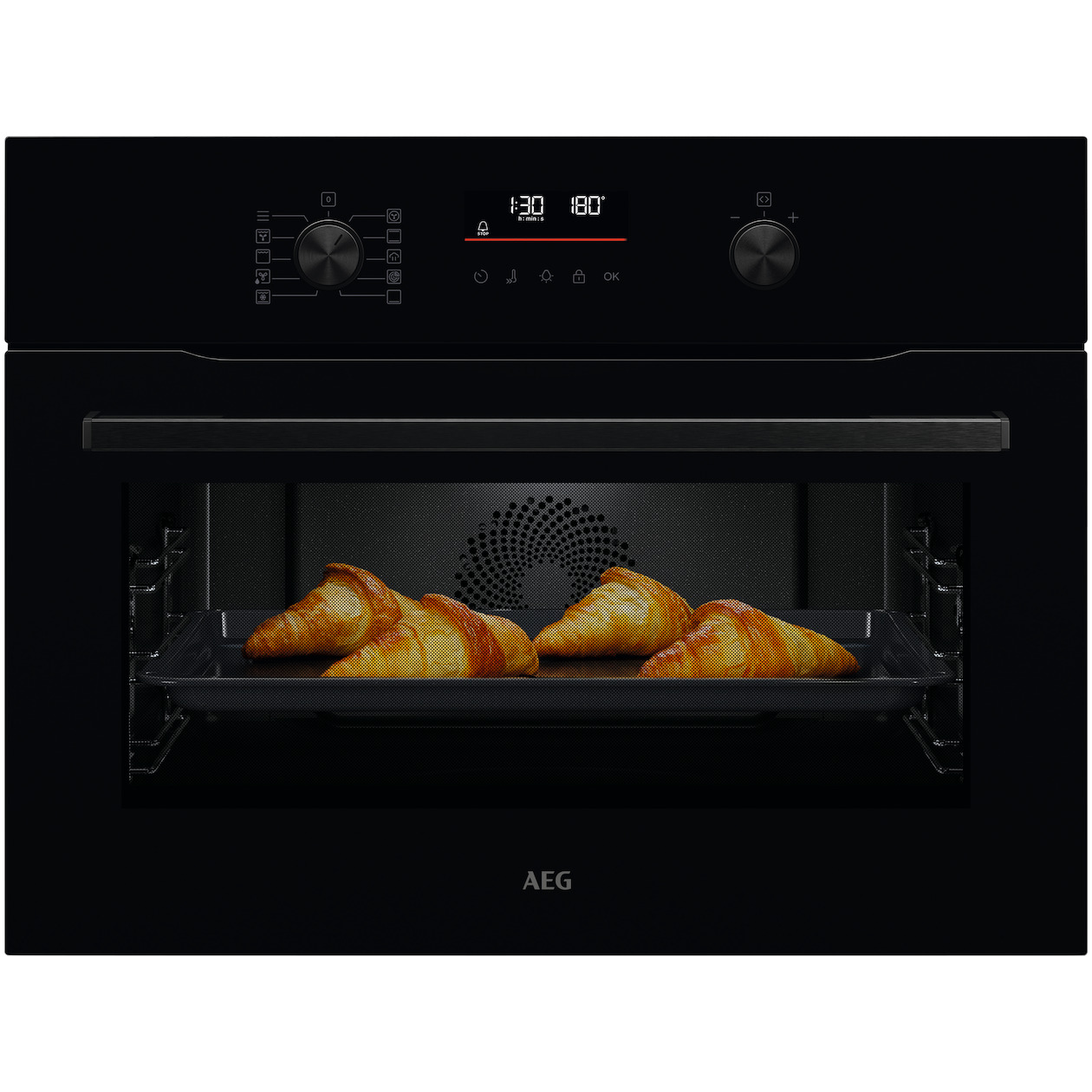AEG OA5PK40K Inbouw combi stoomoven Zwart | AEG