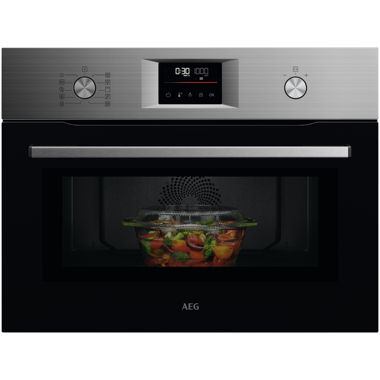 AEG OO5NK40M Inbouw combimagnetrons Grijs | AEG