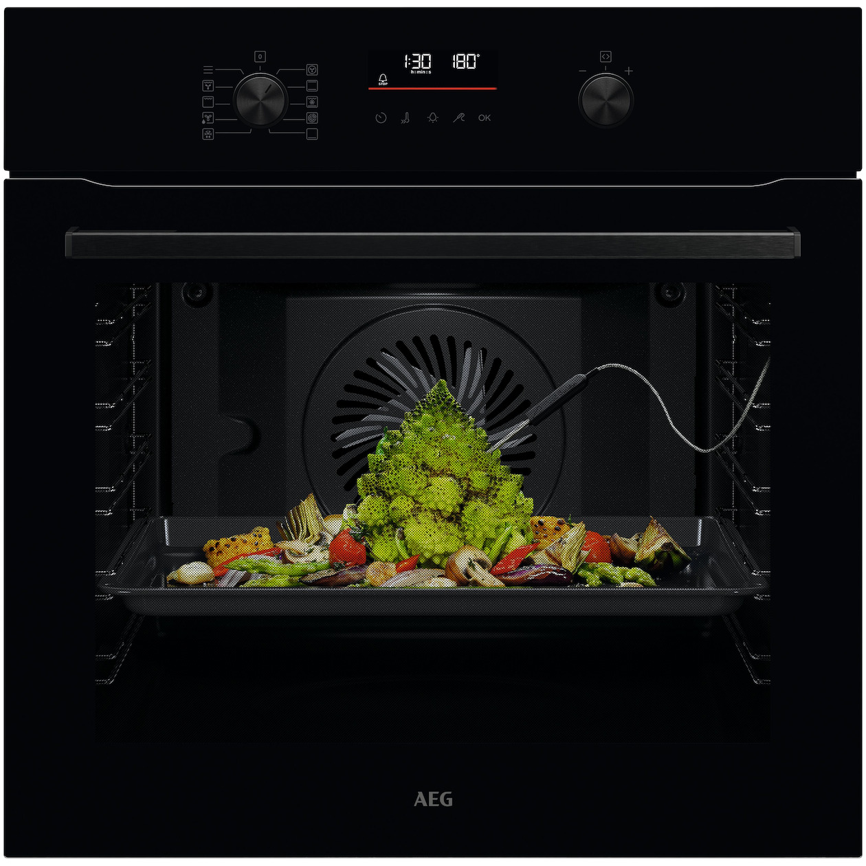 AEG OS6AB50AK Inbouw oven Zwart | AEG
