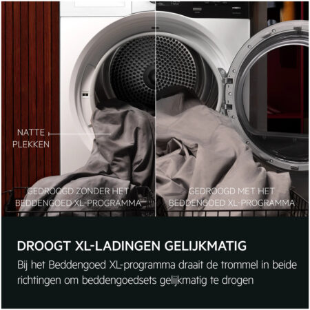 AEG TE739E4B Warmtepompdroger Wit | AEG