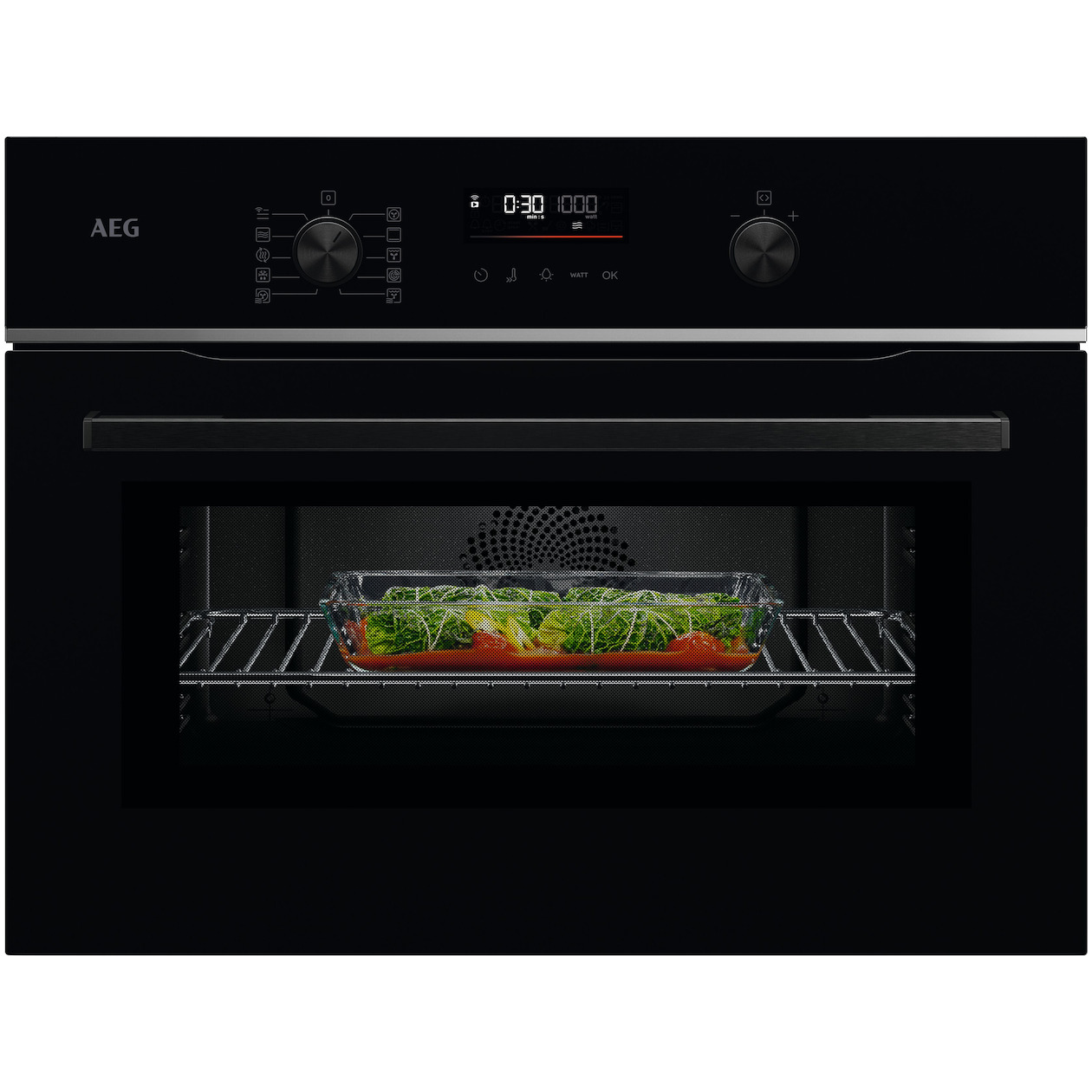 AEG TK6NK50FB Inbouw oven met magnetron Zwart | AEG