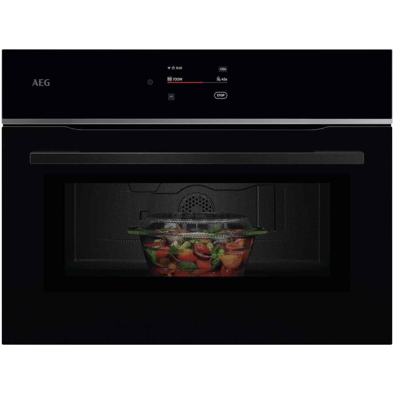 AEG TM7NK721B Inbouw solo magnetron Zwart | AEG