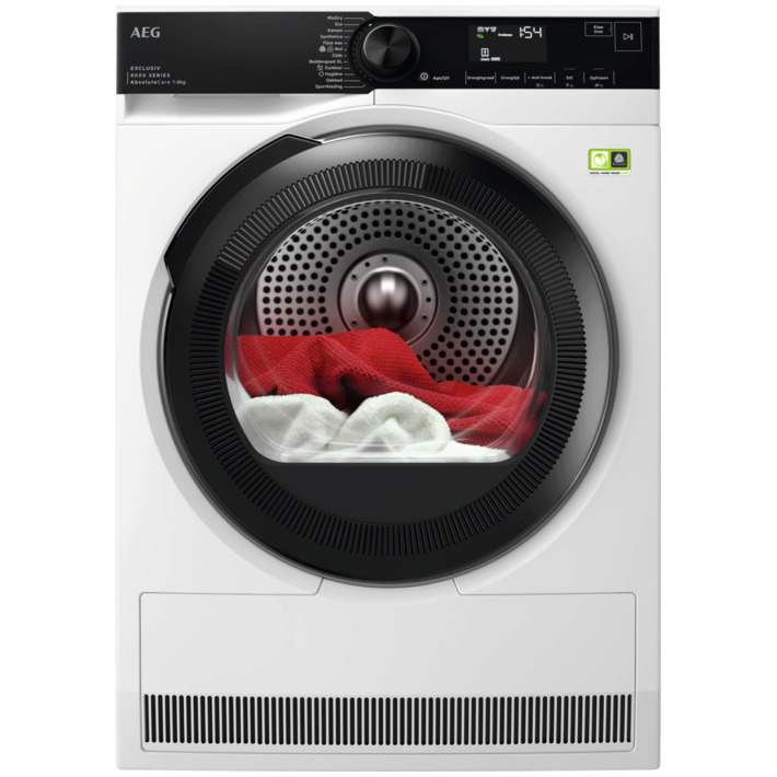 AEG TR86TRIER Warmtepompdroger Wit | AEG