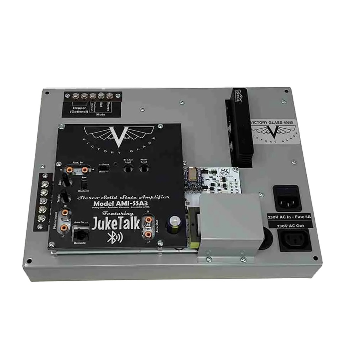 AMI Continental 1 Solid State Versterker met Bluetooth AMI-SSA-3 240v | Ami