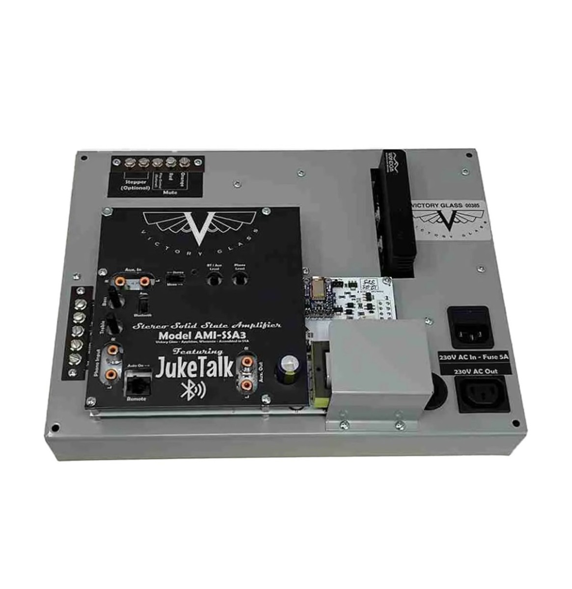 AMI Continental 2 Solid State Versterker met Bluetooth AMI-SSA-3 240v | Ami