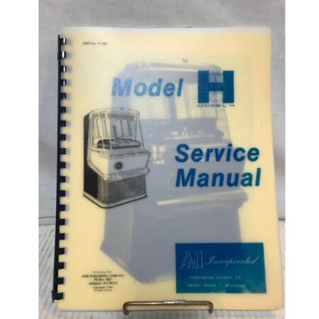 AMI H Jukebox Service Manual | Ami