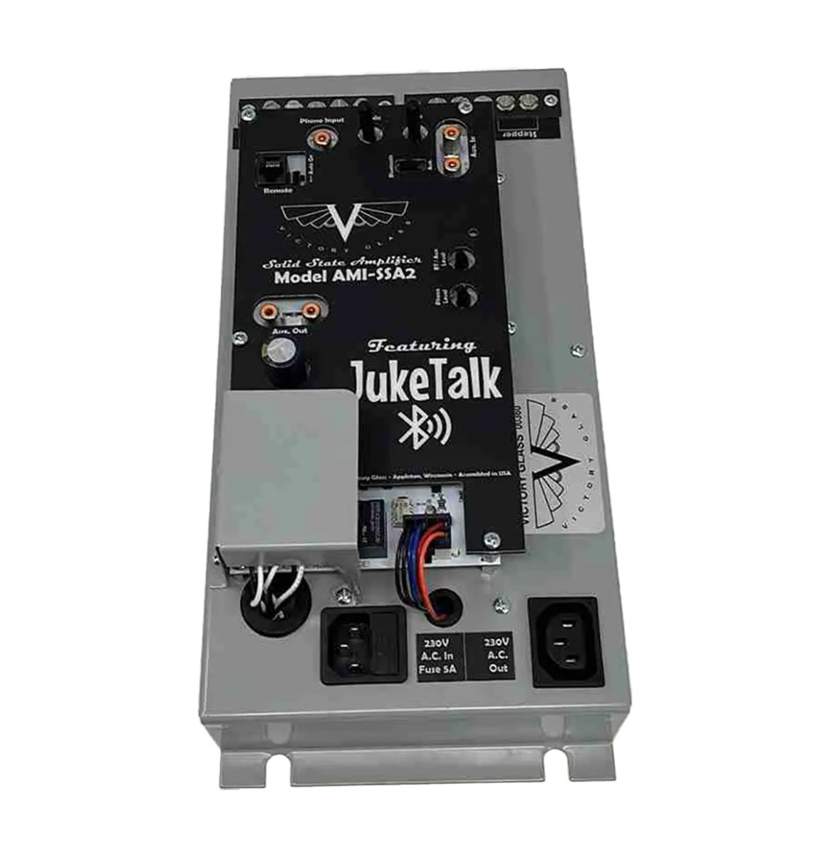 AMI Model H en I Solid State Versterker AMI-SSA-2 240v | Ami