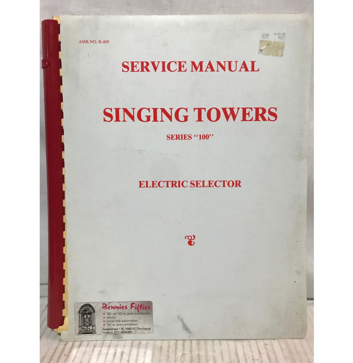 AMI Singing Towers Series "100" Electric Selector Service Manual | Ami