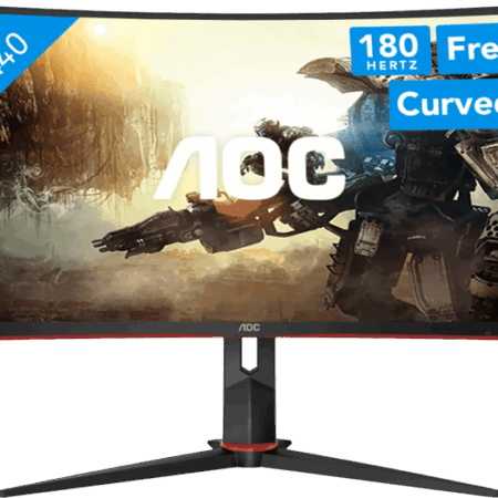AOC CU34G2XP/BK Curved