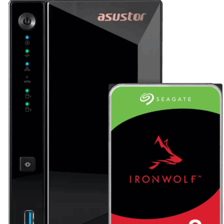 ASUSTOR AS3302T v2 + Seagate Ironwolf 8TB