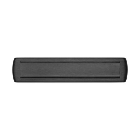 AXA AXA briefplaat Curve Plus - aluminium/zwart geslepen | AXA