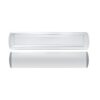 AXA AXA briefplaat met tochtklep en schacht Curve Plus deurdikte tot 72mm. - aluminium geslepen | AXA