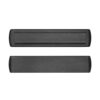 AXA AXA briefplaat met tochtklep en schacht Curve Plus deurdikte tot 72mm. - aluminium/zwart geslepen | AXA