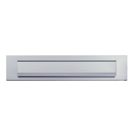 AXA AXA briefplaat recht - aluminium naturel | AXA